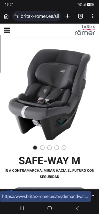 Silla coche a contramarcha Britax Römer