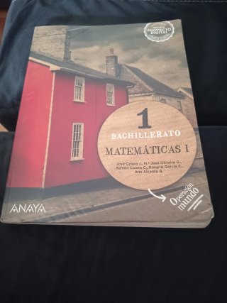 Libros 1° bachillerato