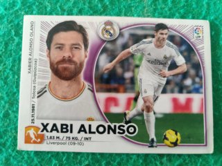 Cromo Xabi Alonso Real Madrid LFP