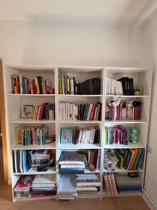 Librería Gersby Ikea Blanca