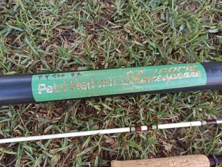 Lote cañas pescar Wonderot y Carswell