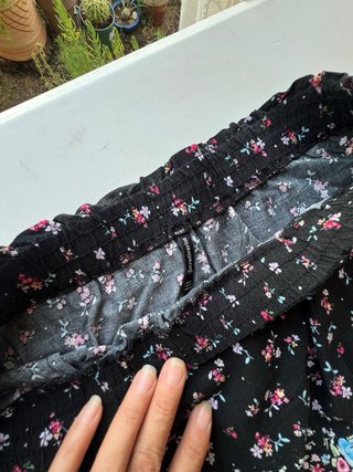 Minifalda floral Stradivarius Talla M