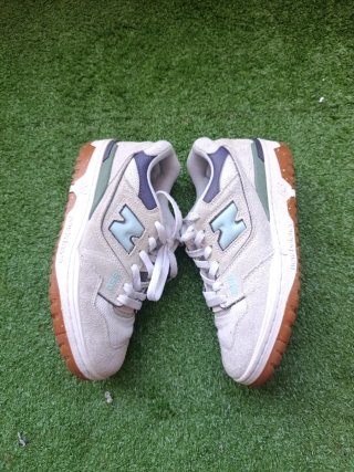 Zapatillas New Balance 550 Beige/Azul