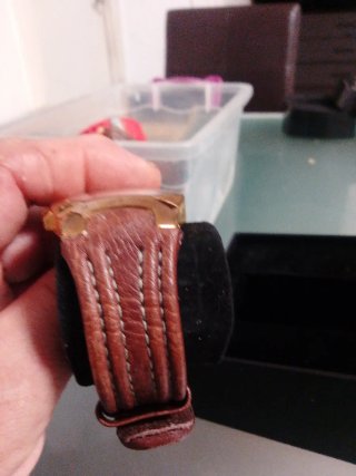 Reloj Lotus Hombre Dorado y Marrón