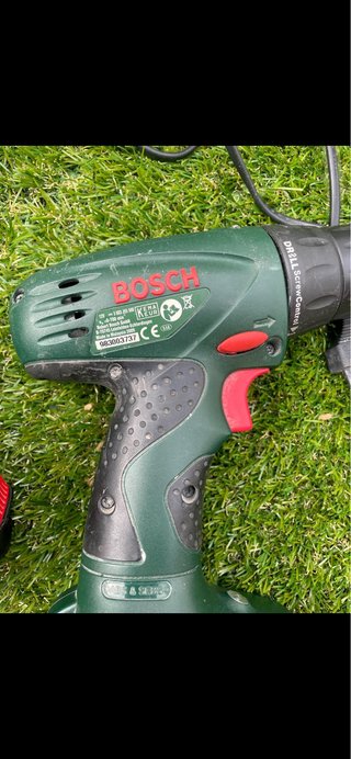 Taladro Bosch PSR 12 + 2 Baterías + Cargador