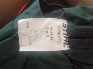 Pantalón Stihl trabajos jardinería forestales
