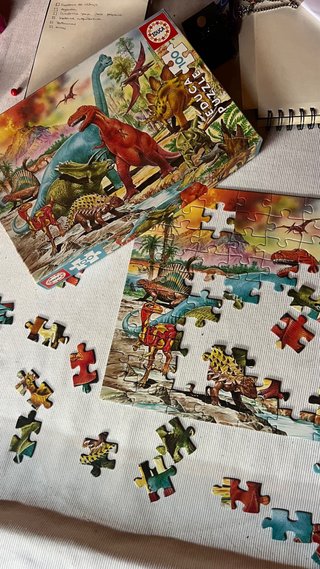 Puzzle Educa 100 piezas Dinosaurios