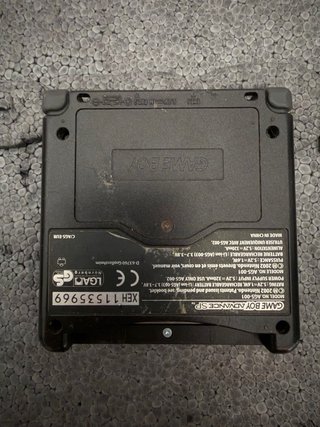 Game Boy Advance SP Negra