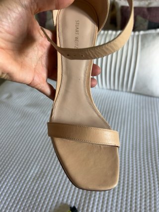 Sandalias Stuart Weitzman T38 Nude