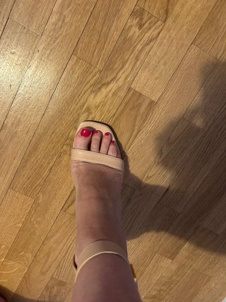 Sandalias Stuart Weitzman T38 Nude