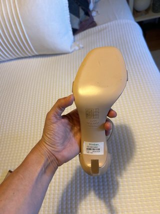Sandalias Stuart Weitzman T38 Nude