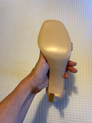 Sandalias Stuart Weitzman T38 Nude