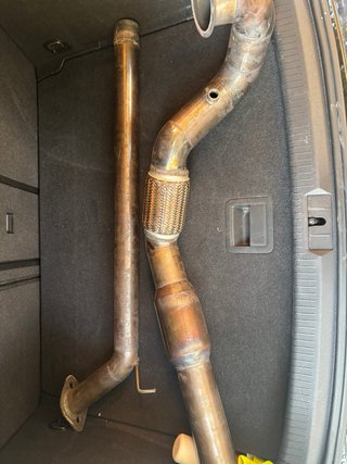 Downpipe y tramo recto GOLF GTI 7