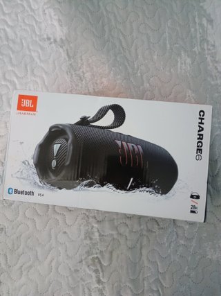 Altavoz JBL Charge 6 Bluetooth Negro/Naranja
