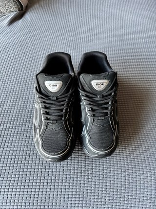 Zapatillas Dior B30 Negras y Grises