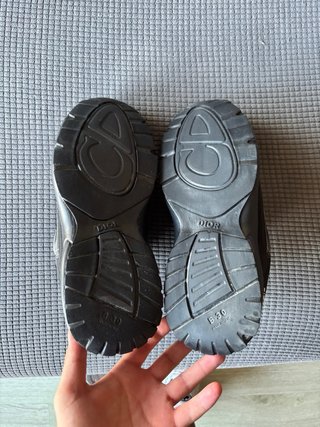 Zapatillas Dior B30 Negras y Grises