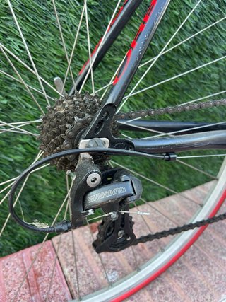 Bicicleta Carretera Orbea Negra Roja