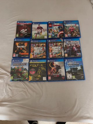 Lote 12 Juegos PS4 (Variados)