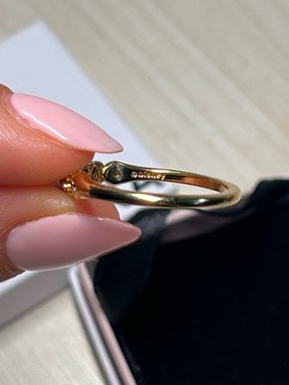 Anillo Pandora Oro Azul