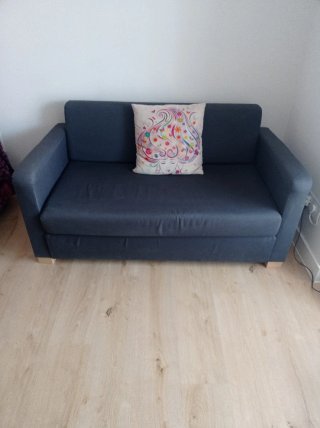 Sofá Cama Ikea Solsta + Alfombra Kilim