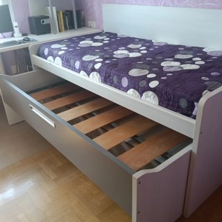 Cama nido 2 camas de 90 + somier