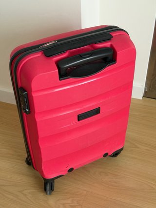 Maleta Cabina American Tourister Roja Frambuesa