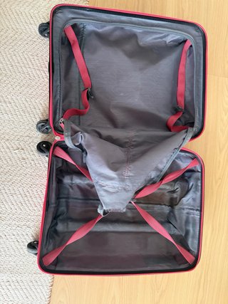Maleta Cabina American Tourister Roja Frambuesa