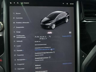 Tesla Model X 75D Dual Motor 7 plazas