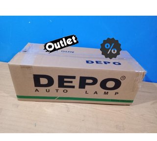 EV FARO IZQ PARA RENAULT MEGANE III 08-11 FONDO NEGRO R01689