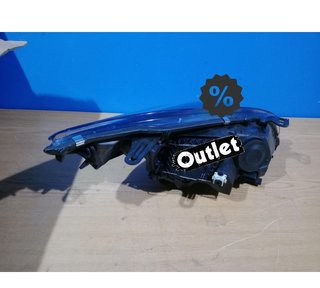 EV FARO IZQ PARA RENAULT MEGANE III 08-11 FONDO NEGRO R01689