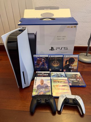 Consola PlayStation 5 con 2 mandos