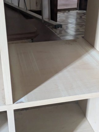 Estantería modular de madera