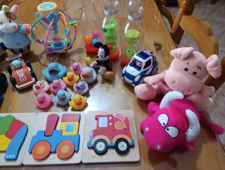 Lote de juguetes para bebé