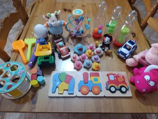 Lote de juguetes para bebé