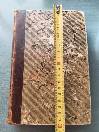 Libro antiguo siglo XIX. Primera edición.