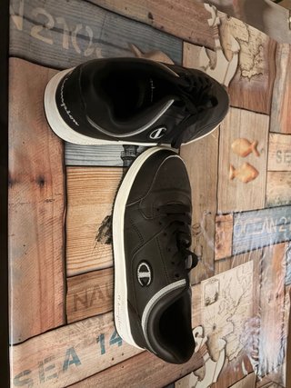 Zapatillas Champion Negras y Blancas