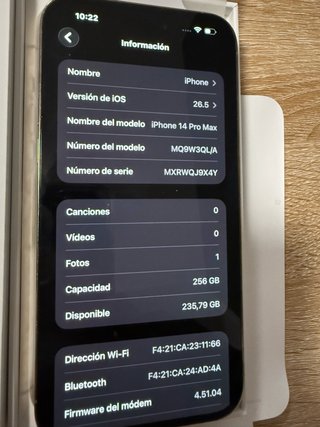 iPhone 14 Pro Max Blanco
