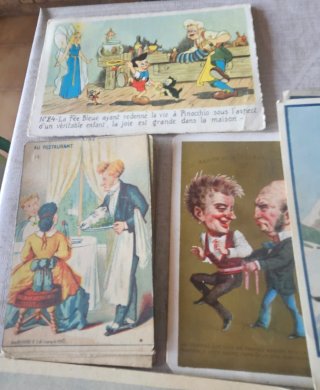 Lote de postales antiguas años 1880/1960