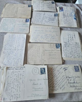 Lote de postales antiguas años 1880/1960