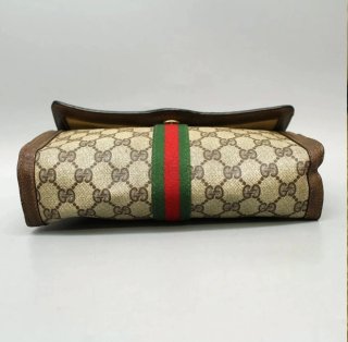 Pochette Gucci Web Stripe GG Supreme