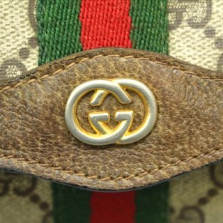 Pochette Gucci Web Stripe GG Supreme