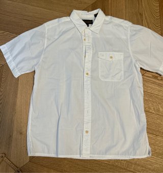 Camicia Timberland bianca manica corta