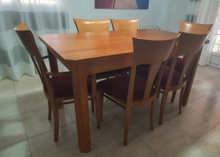 Muebles de Salón Madera Cerezo,  Madera maziza