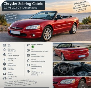 Chrysler Sebring 2001