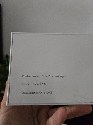 Profey EMS Gua Sha Masajeador Facial Rosa