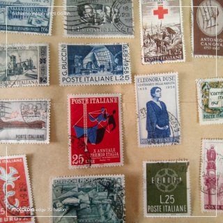 14 Francobolli Italiani Usati 1953-1959