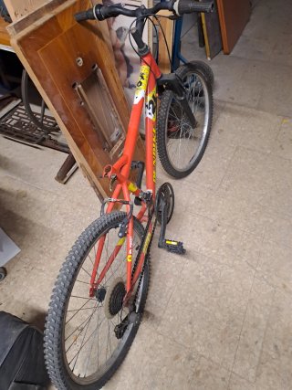 Bicicleta DENBIKE Roja 24