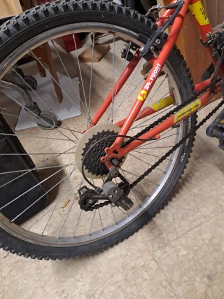 Bicicleta DENBIKE Roja 24