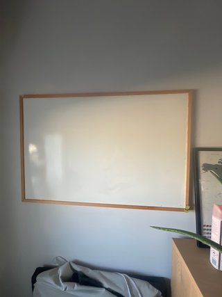 Pizarra blanca 60x90 cm