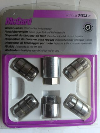 McGard Antirrobo Ruedas M12 X 1.25
